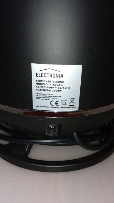 Termoventilador Electronia 1500w