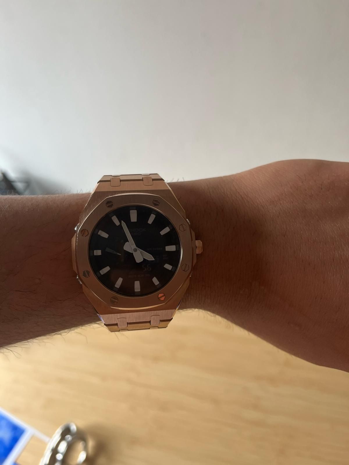 Casioak Ferro G-shock Casio GA-2100-1A1 modifificado 
Incluem I