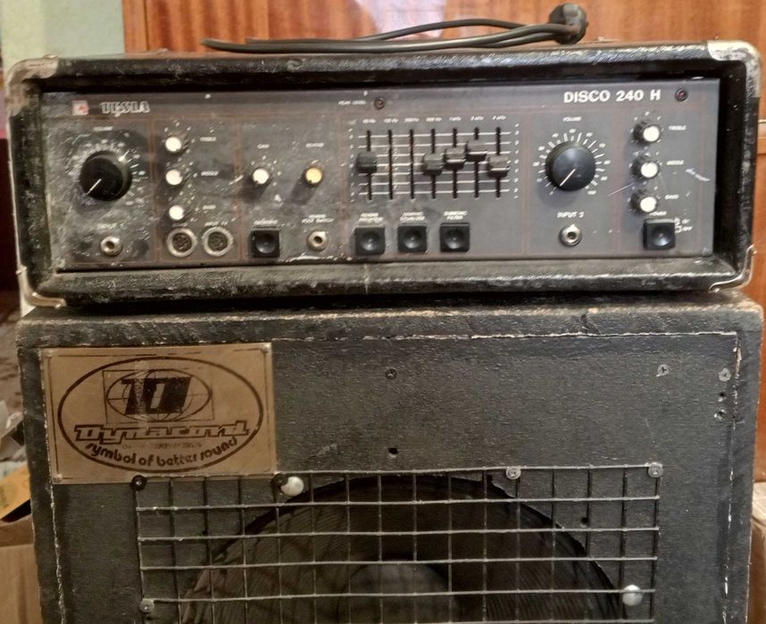 УНЧ Инструментальный Усилитель Tesla DISCO 240 H