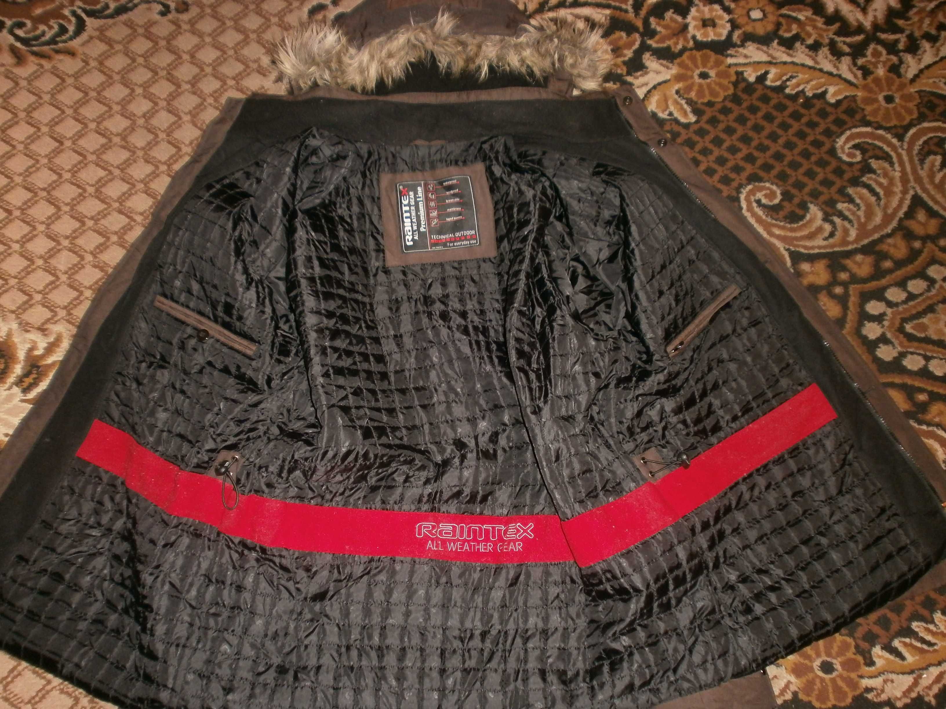 Куртка парка пропитка OWK, чёрная, разм. XXL, наш 56. ПОГ-66 см. Деми