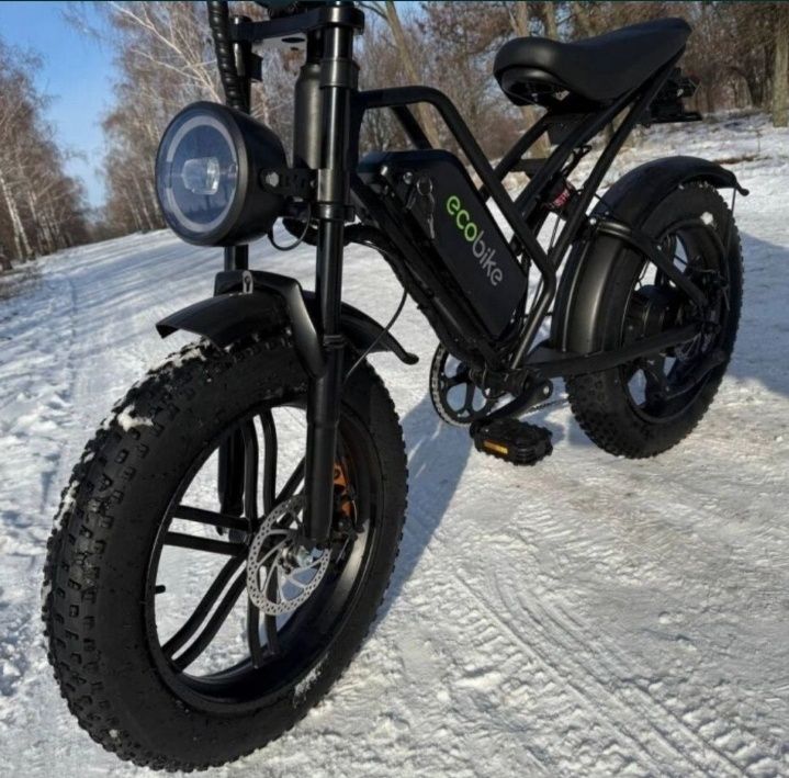 СУПЕР ЦЕНА‼️Электровелосипед Фетбайк 22 дюйма 1000W, 60V,21Ah 60 км/ч