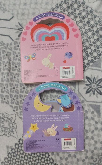 Książeczki A kuku maluszku 2 sztuki