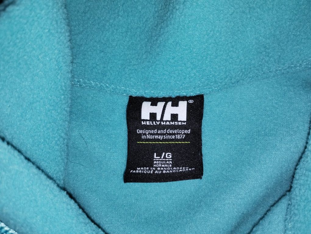 Bluza Polar damska L Helly Hansen turkusowa Polartec