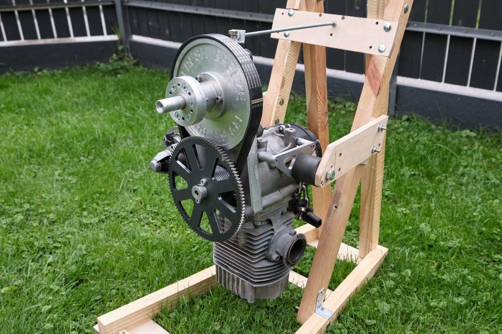 Napęd ppg, samolot, silnik Hirth F 33 z przekładnią Fresh Breeze