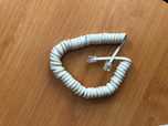Kabel przewód spiralny do słuchawki telefonu stacjonarnego