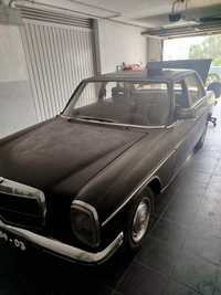 Vendo Mercedes w 115  240 D para restauro ou peças com documentos.