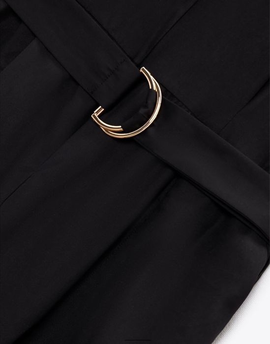 ZARA kombinezon klasyczny czarny bawełna S