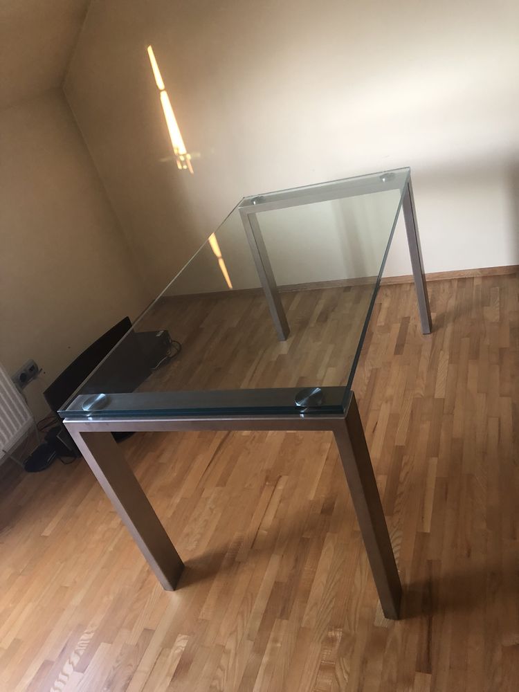Stół szklany KLER 80 x 160