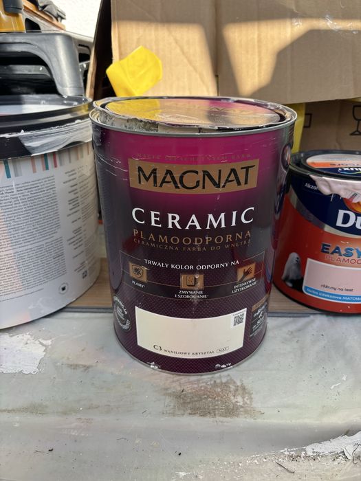 Farba MAGNAT 5l ceramic plamoodporna waniliowy kryształ