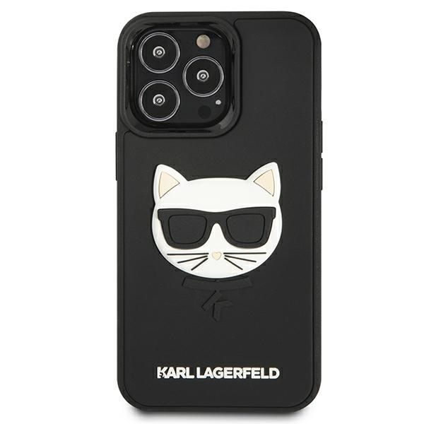 Pokrowiec Karl Lagerfeld 3D Rubber Choupette dla iPhone 13 Pro Max