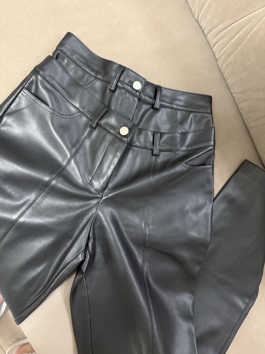 Штани з натуральної шкіри