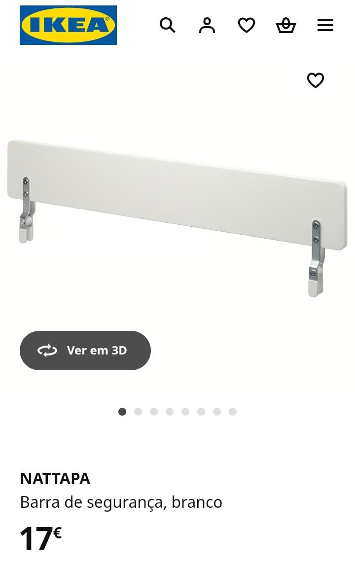 Cama Extensível SLAKT - Opção Colchão e Barra Protetora