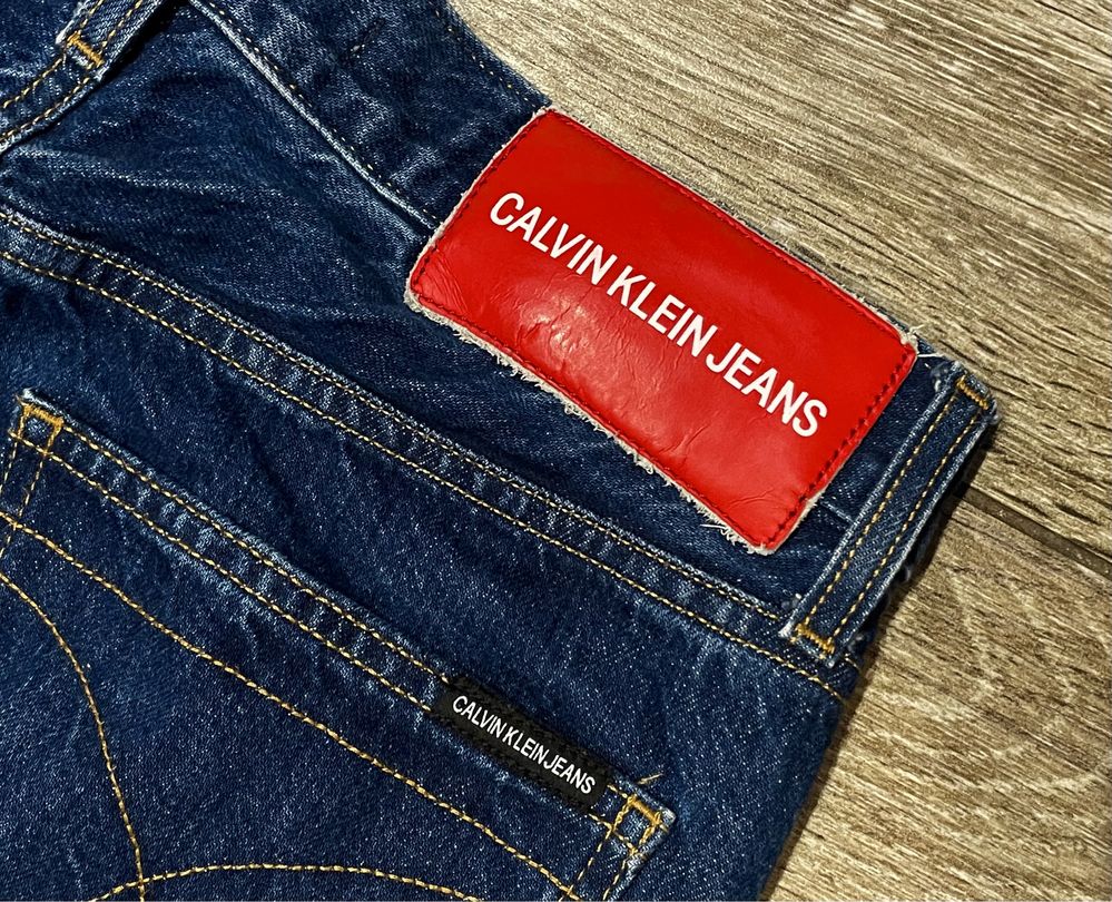 Męskie Spodnie Jeansowe CALVIN KLEIN Skinny W30 L32
