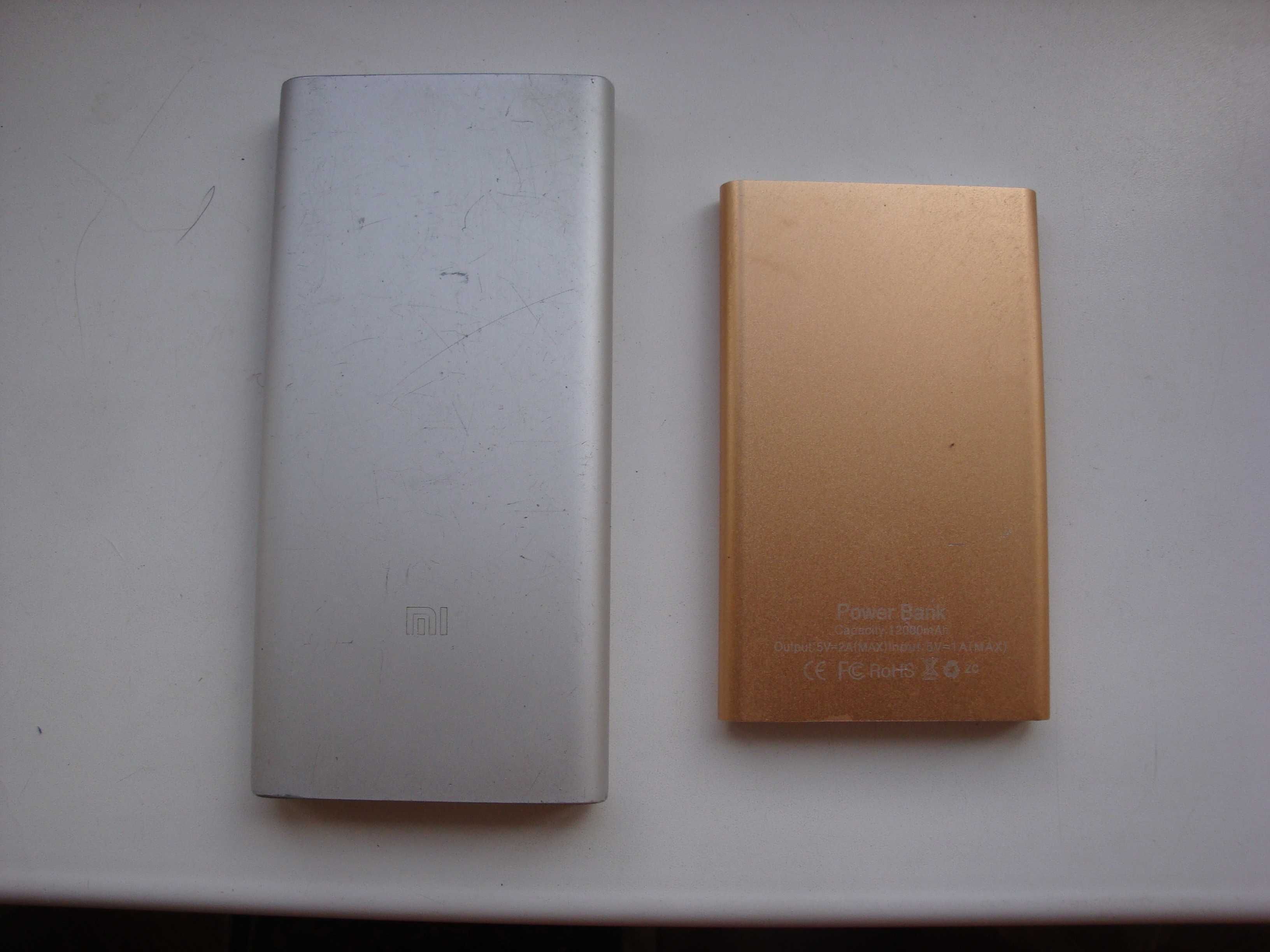 Повербанк PowerBank внешний аккумулятор MI 10000, 12000 mAh хор. сост.