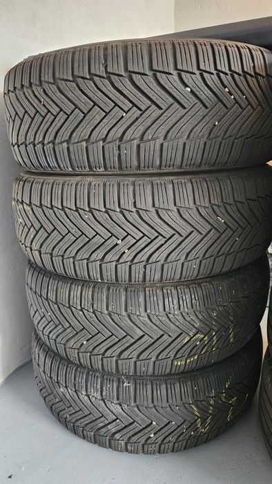 Шини б/у 215/60/R17 Michelin Alpin 6 (зимня)