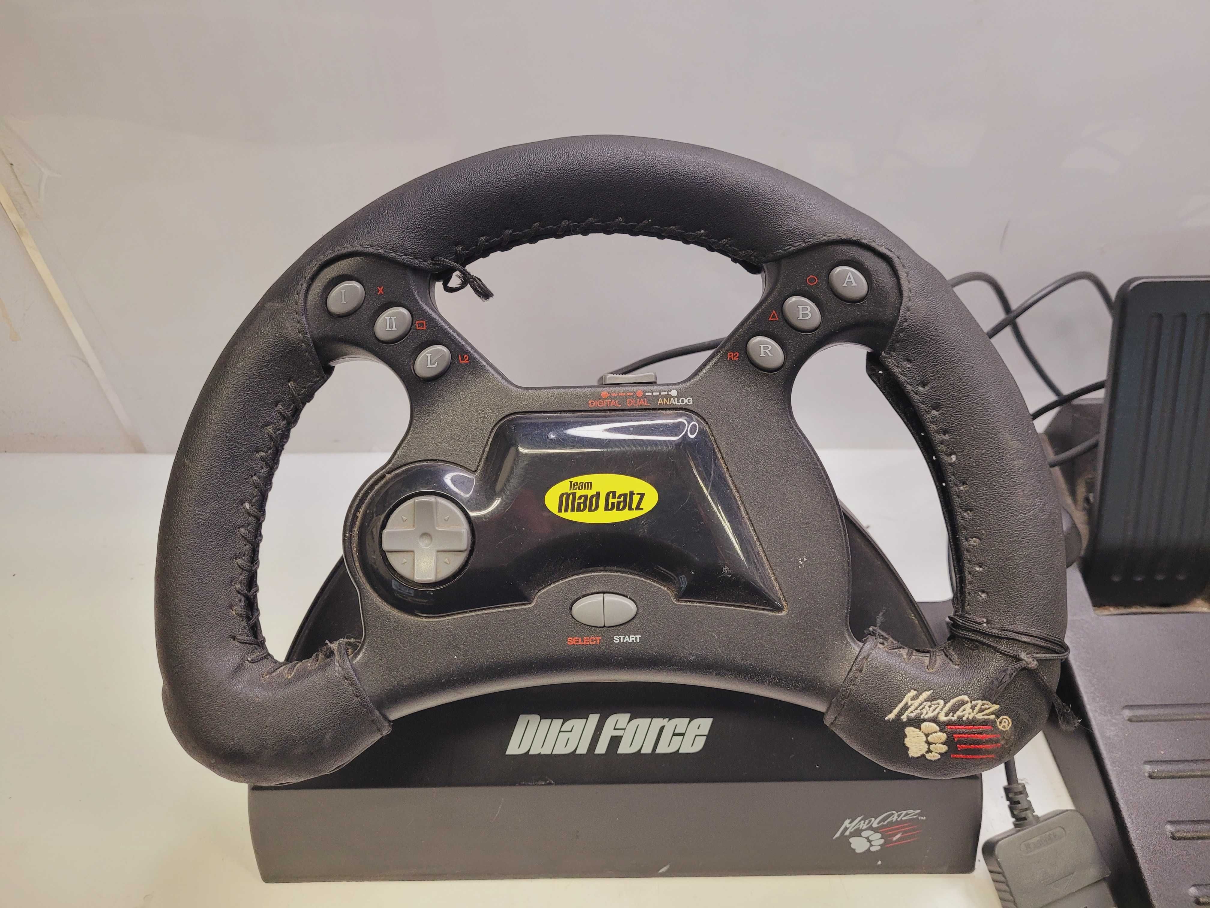 Kierownica Mad Catz Racing Analog do PlayStation