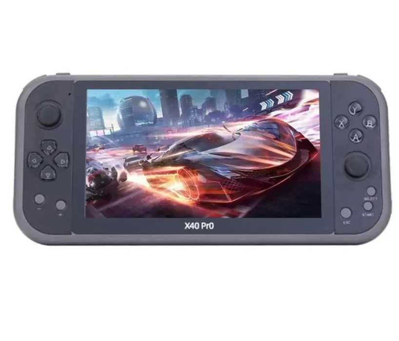 Портативная игровая консоль X40Pro, 7-дюймовая ретро игровая приставка