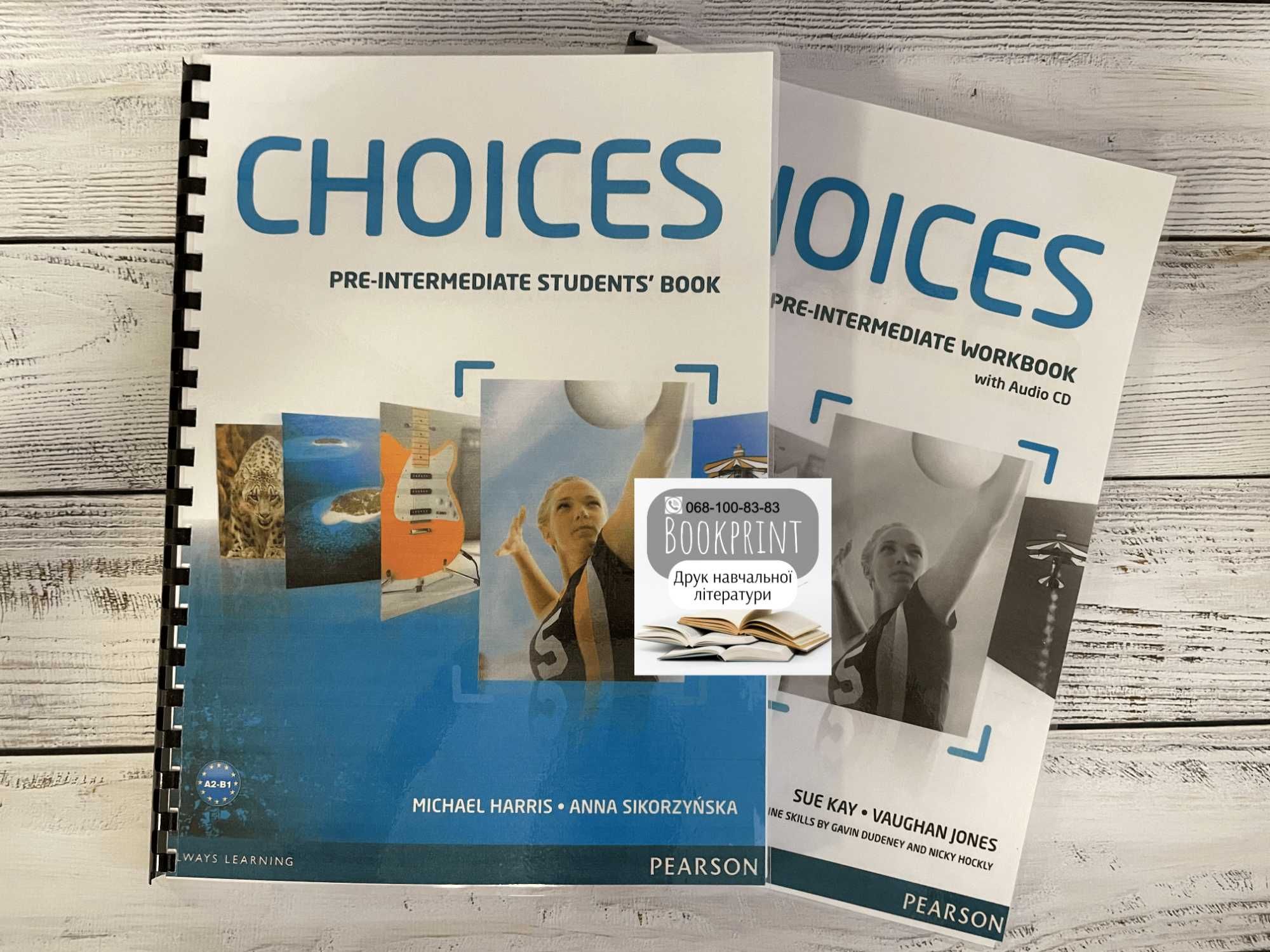 Choices Intermediate, Pre-Intermediate зошит+книга