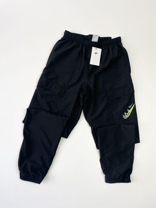 Оригінал! Чоловічі Штани Nike Wolven Cargo чорні (S) / Нові!