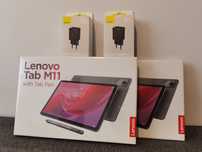 2 szt! Tablet Lenovo m11 + rysik 8/128GB z modułem LTE GPS