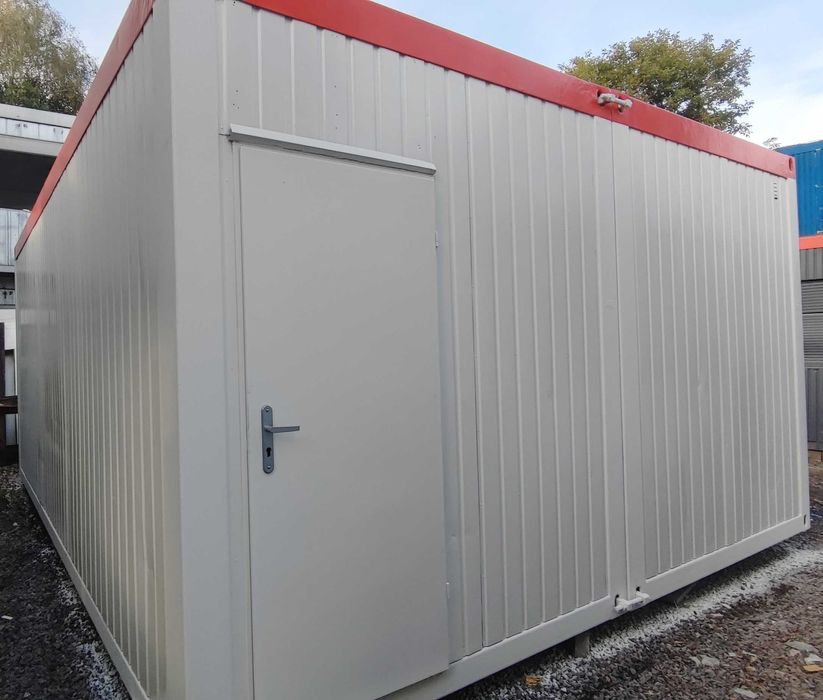 Podwójny kontener usługowy biurowy magazynowy mieszkalny 6x5m 27,40m2