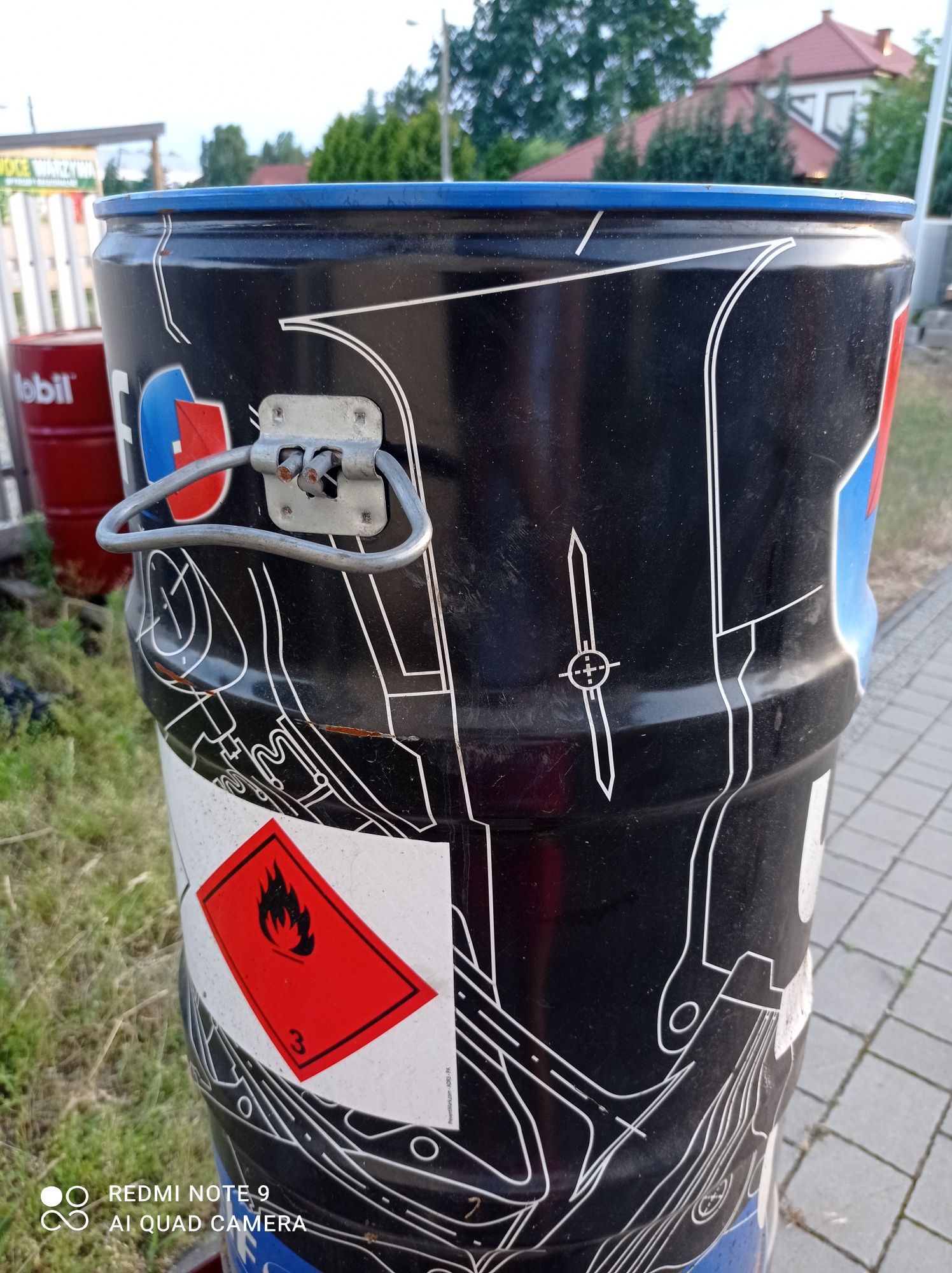 Beczki metalowe 60 litrów