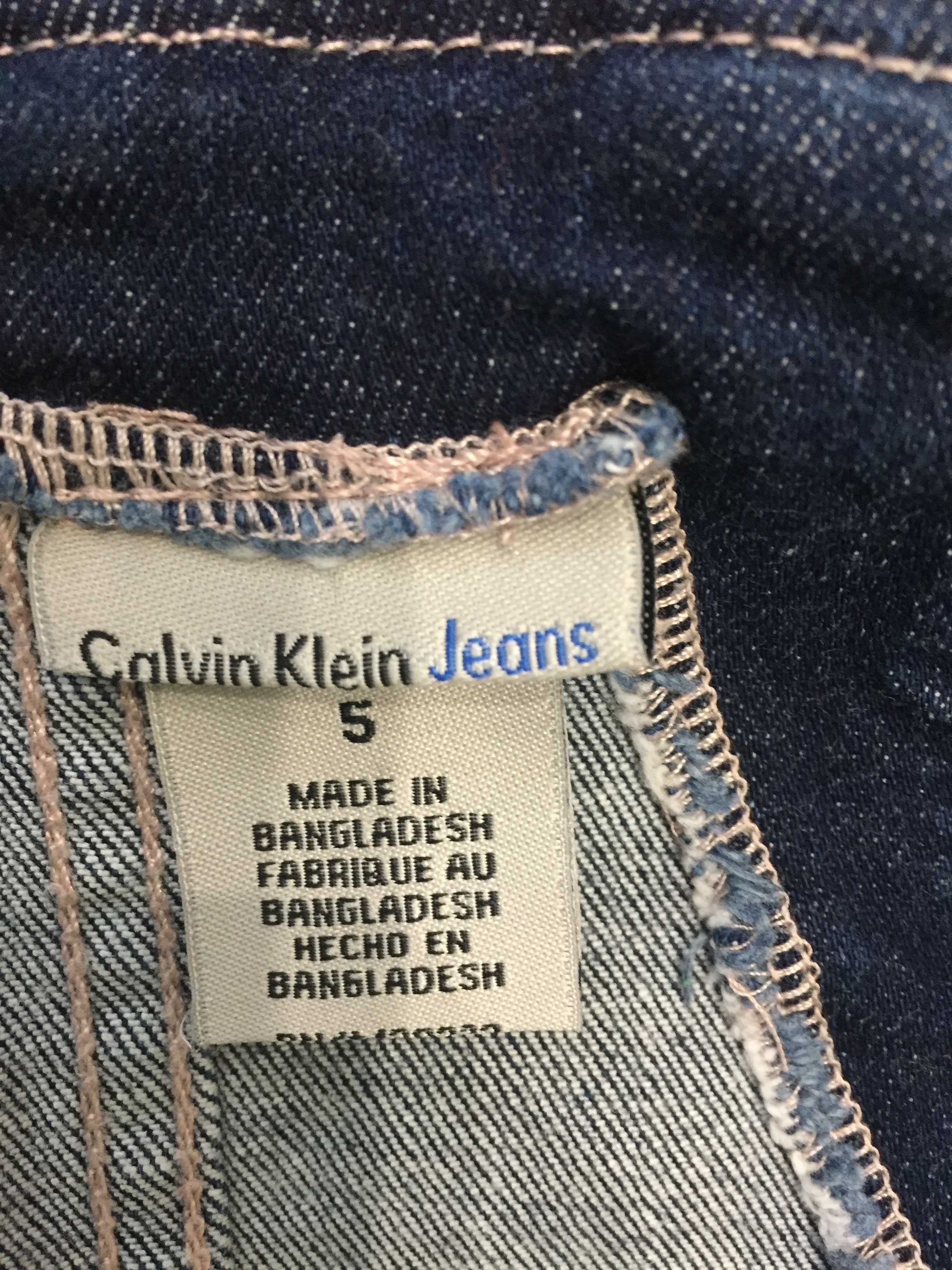 Фірмовий джинсовий дитячий сарафан Calvin Klein Jeans, новий