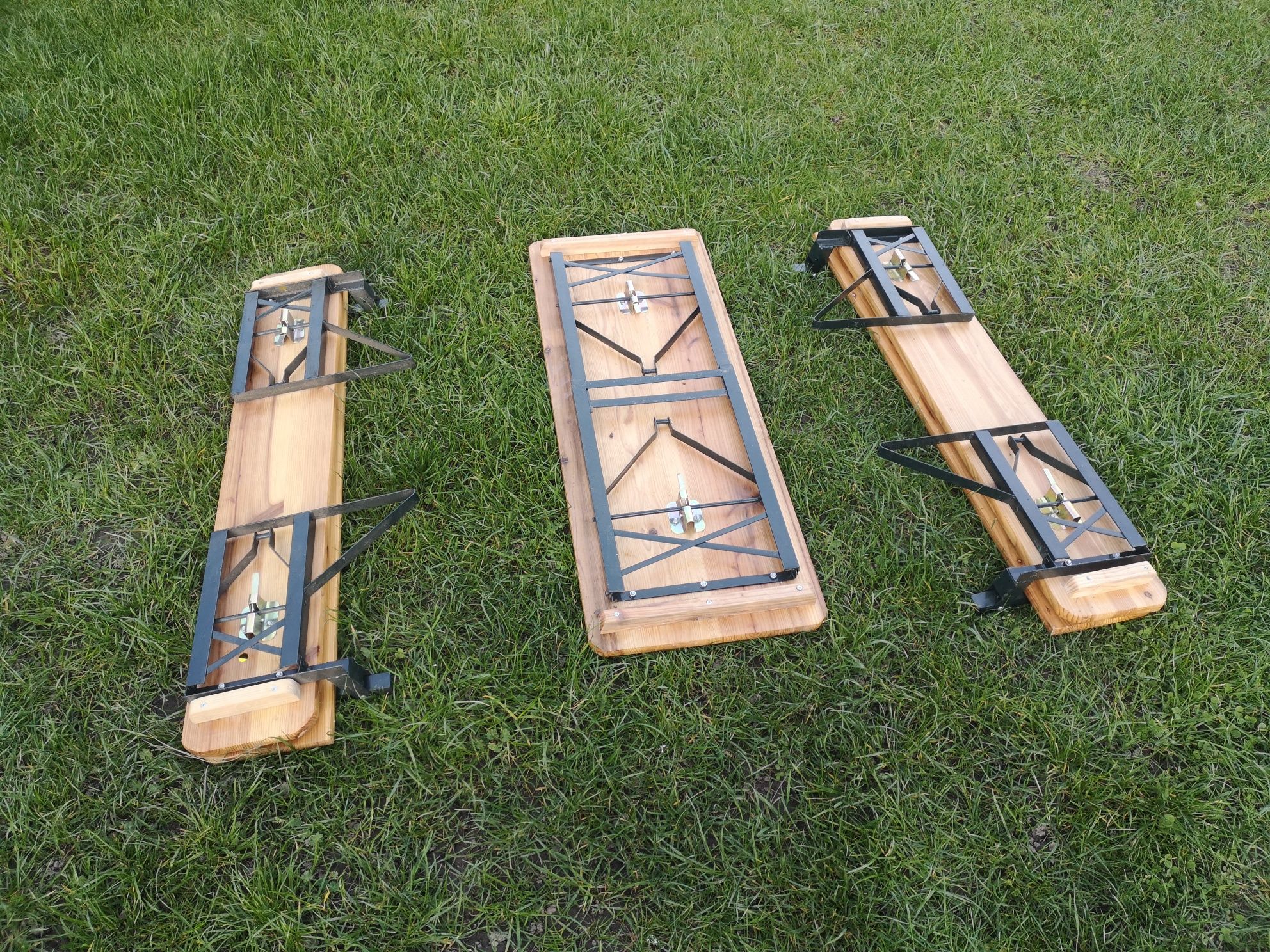 Pinolino zestaw ogrodowy Stolik ławki dla dzieci składane