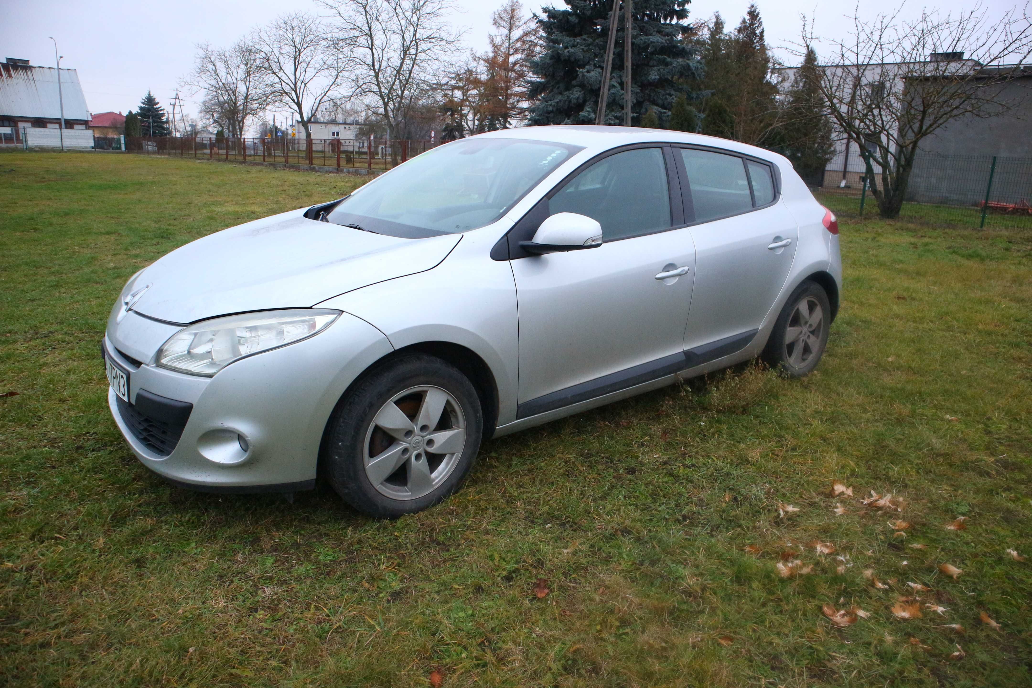 Renault Megane  Zarejestrowany Gaz Uszkodzony silnik Możliwa Zamiana