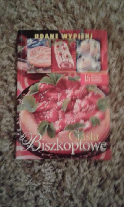 Kuchnia - Ciasta biszkoptowe - książka nowa