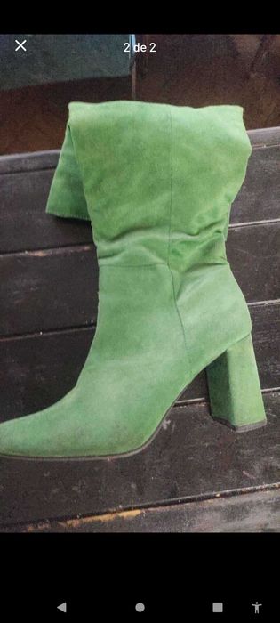 Bota cano alto 38