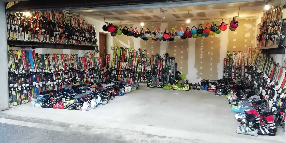 Narty zestaw zestawy dziecięce