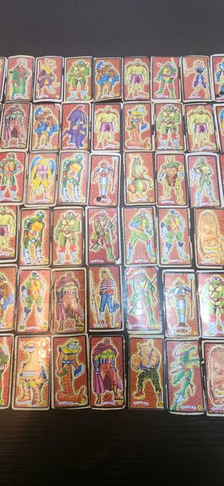 Наклейки, наклейка з 90-иг Turtles Kolej №3. 100 штук