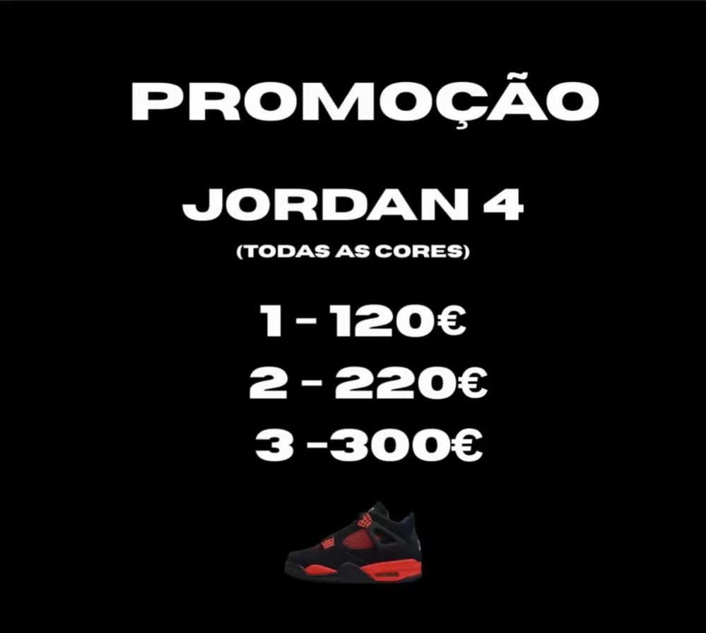 Jordan 4 nunca usado com caixa