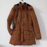 Karmelowa brązowa kurtka parka C&A M 38 10