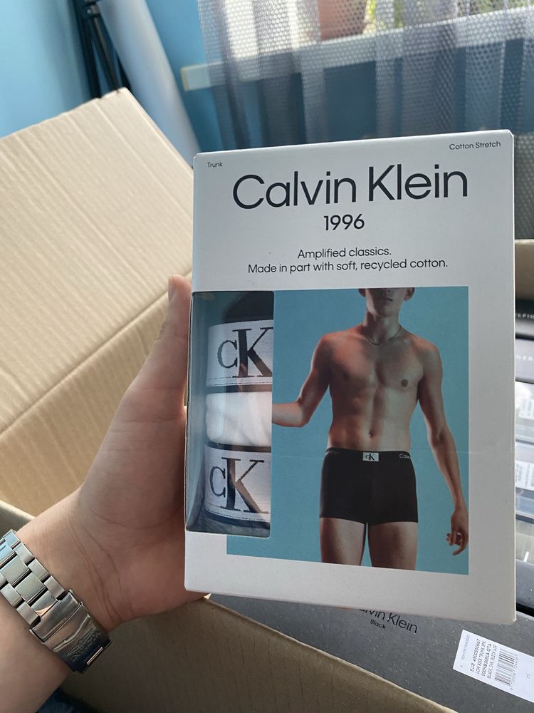 Оригінлал!! Чоловічі боксер брифи Calvin Klein XS S M L XL
