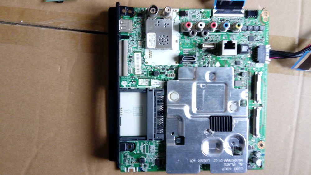 Fonte de alimentação e board/cablagem LG led modelo 49UJ620V