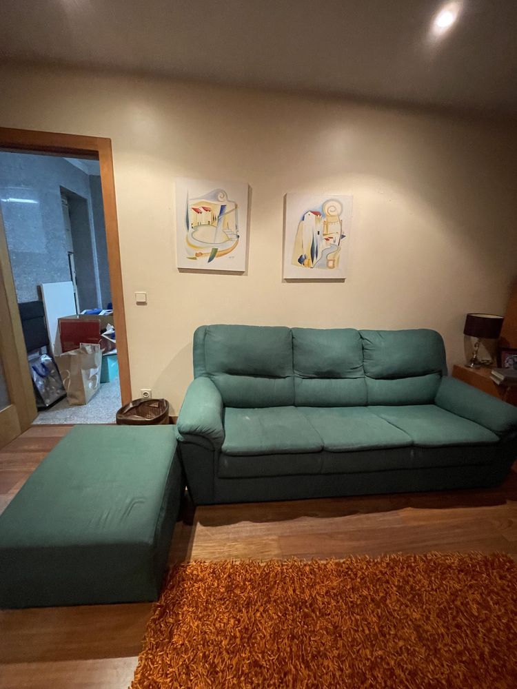 Sofa de sala + pufe