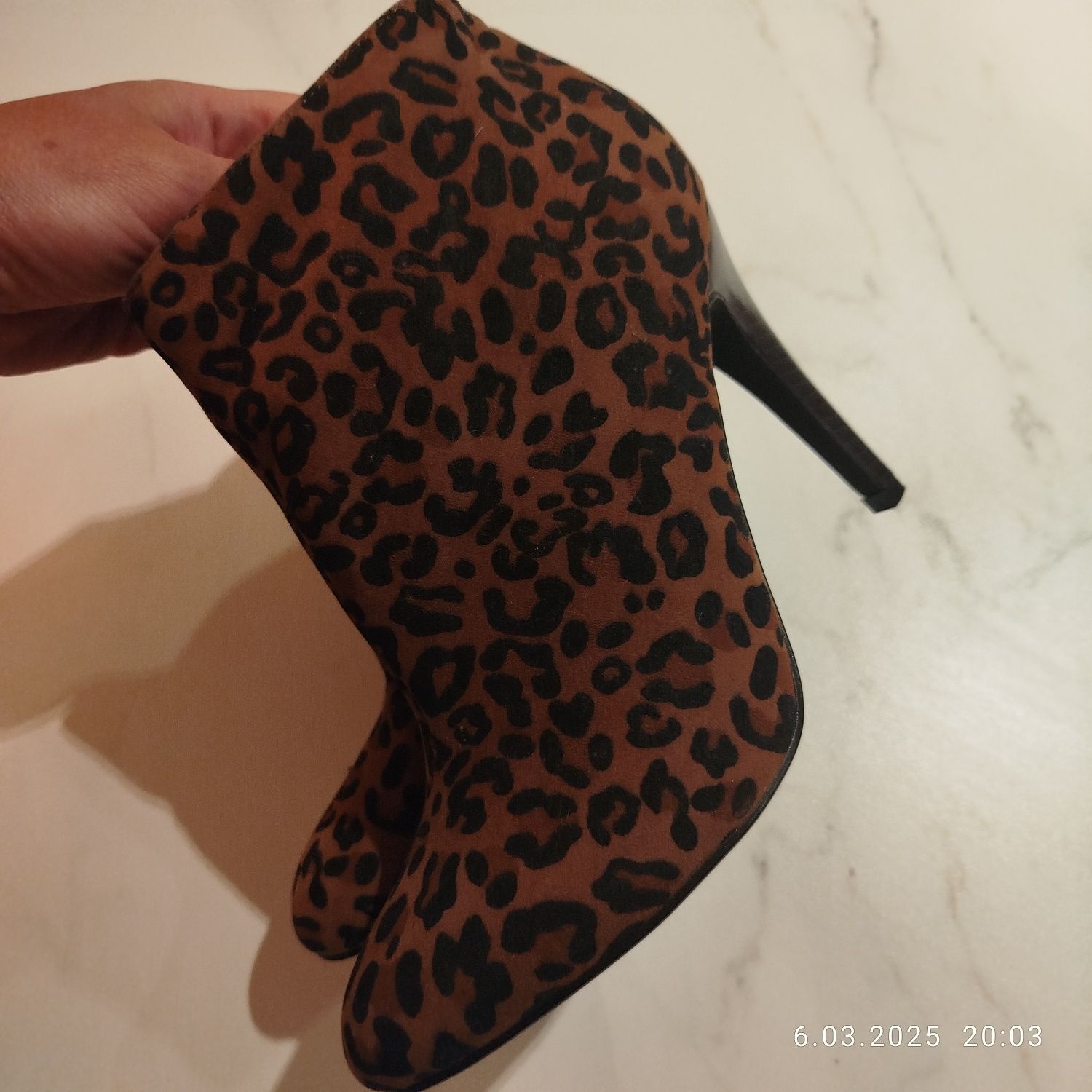 Nowe botki panterka 38