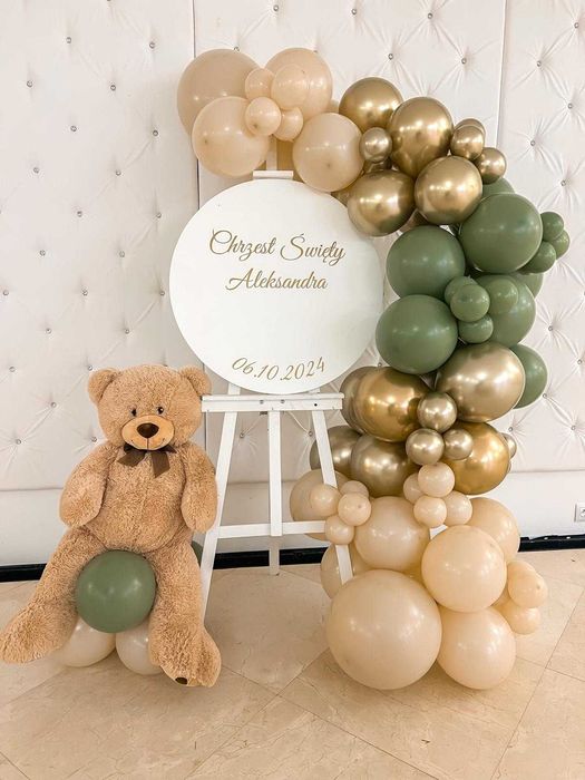 Ścianka, dekoracje, balony, urodziny, baby shower, Chrzest