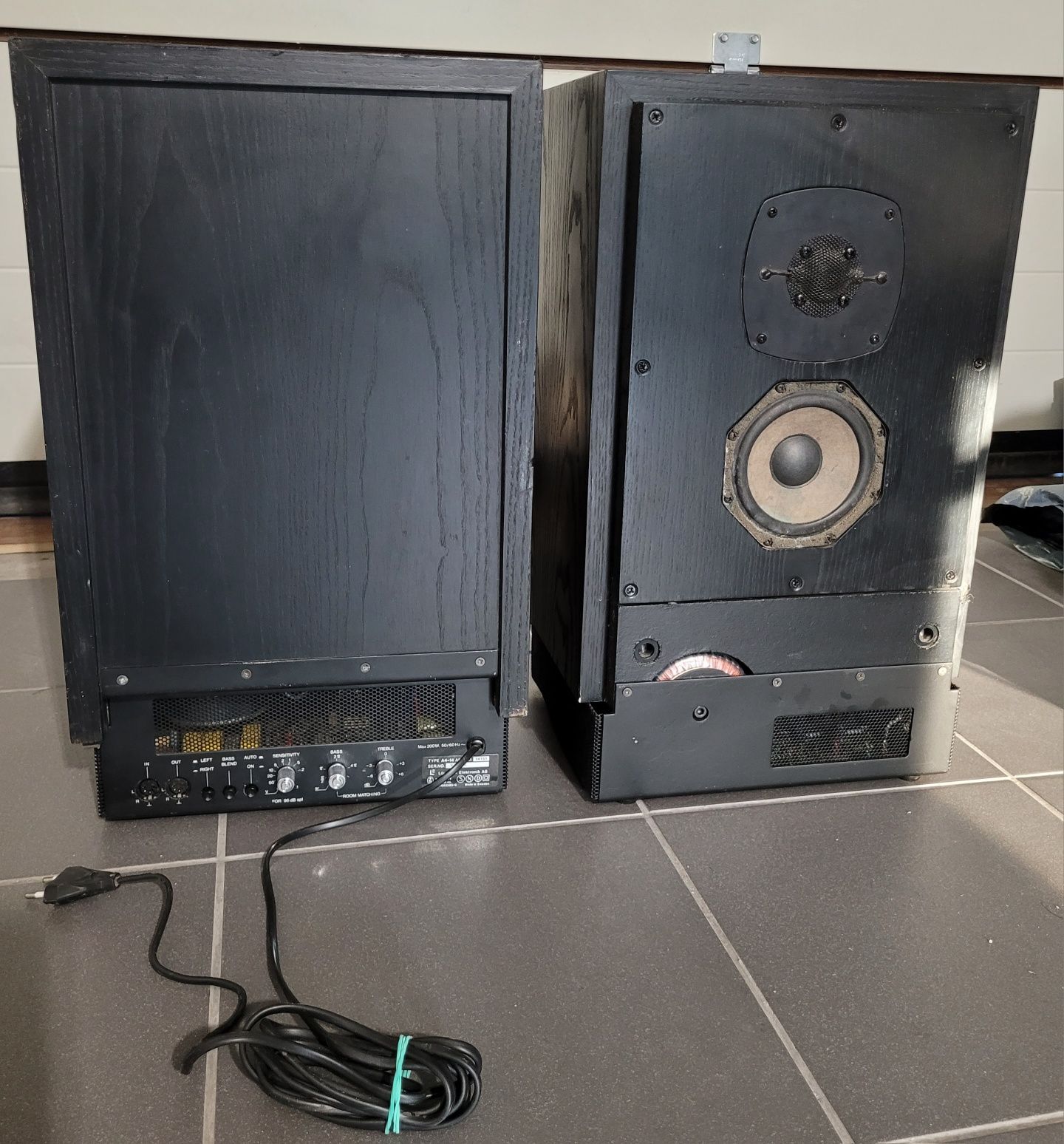 PRO AUDIO ACE-BASS A 4-14 aktywne monitory stereo kolumny audio