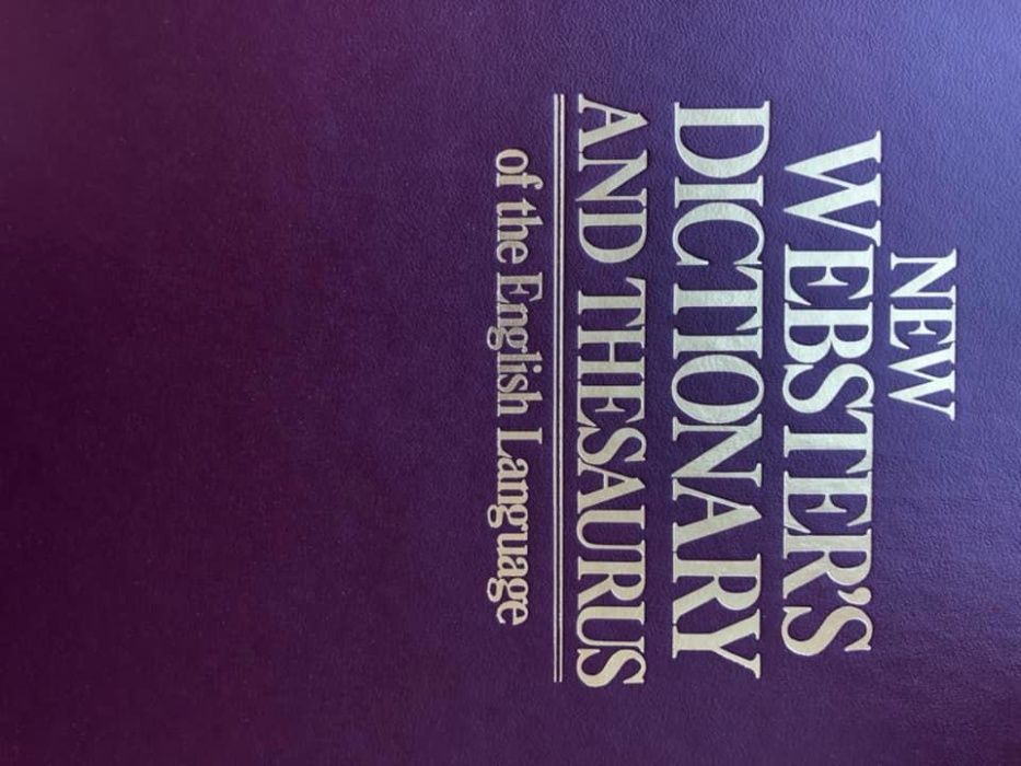 New Websters Dictionary & Thesaurus, английский словарь