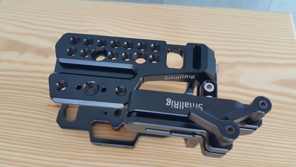 SmallRig BMPCC 4K/6K Half Cage  + SSD Holder for Samsung T5 SSD