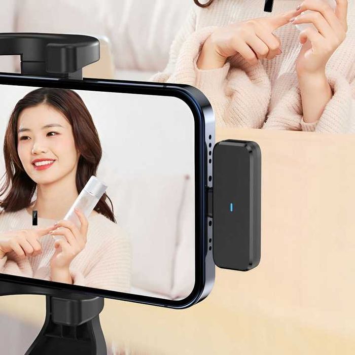 Mikrofon Krawatowy Do Telefonu USB-C Profesjonalny NOWY