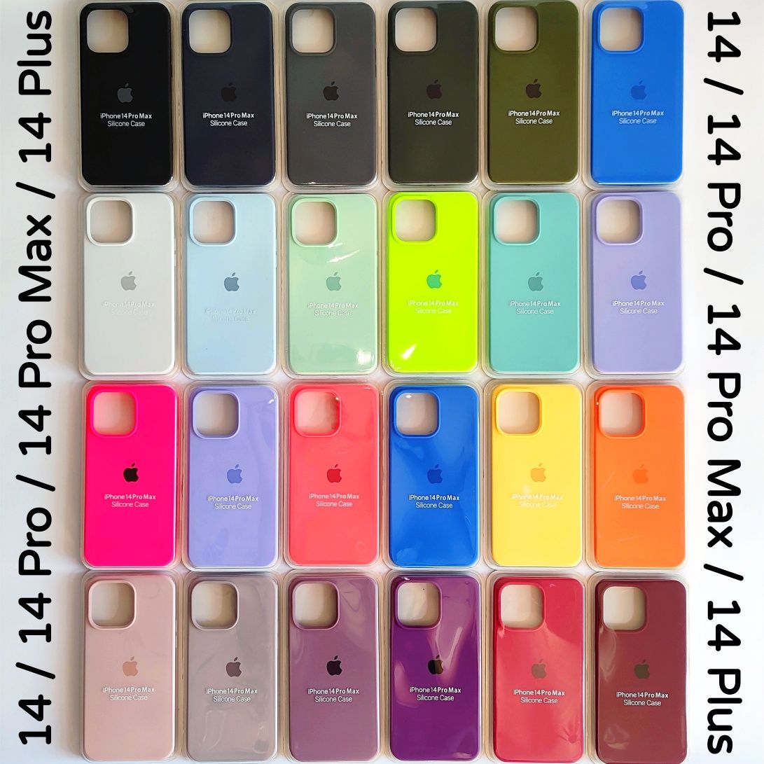 Чехол Silicone Case для iPhone 14/ 14 Pro / 14 Pro Max, чохли на айфон