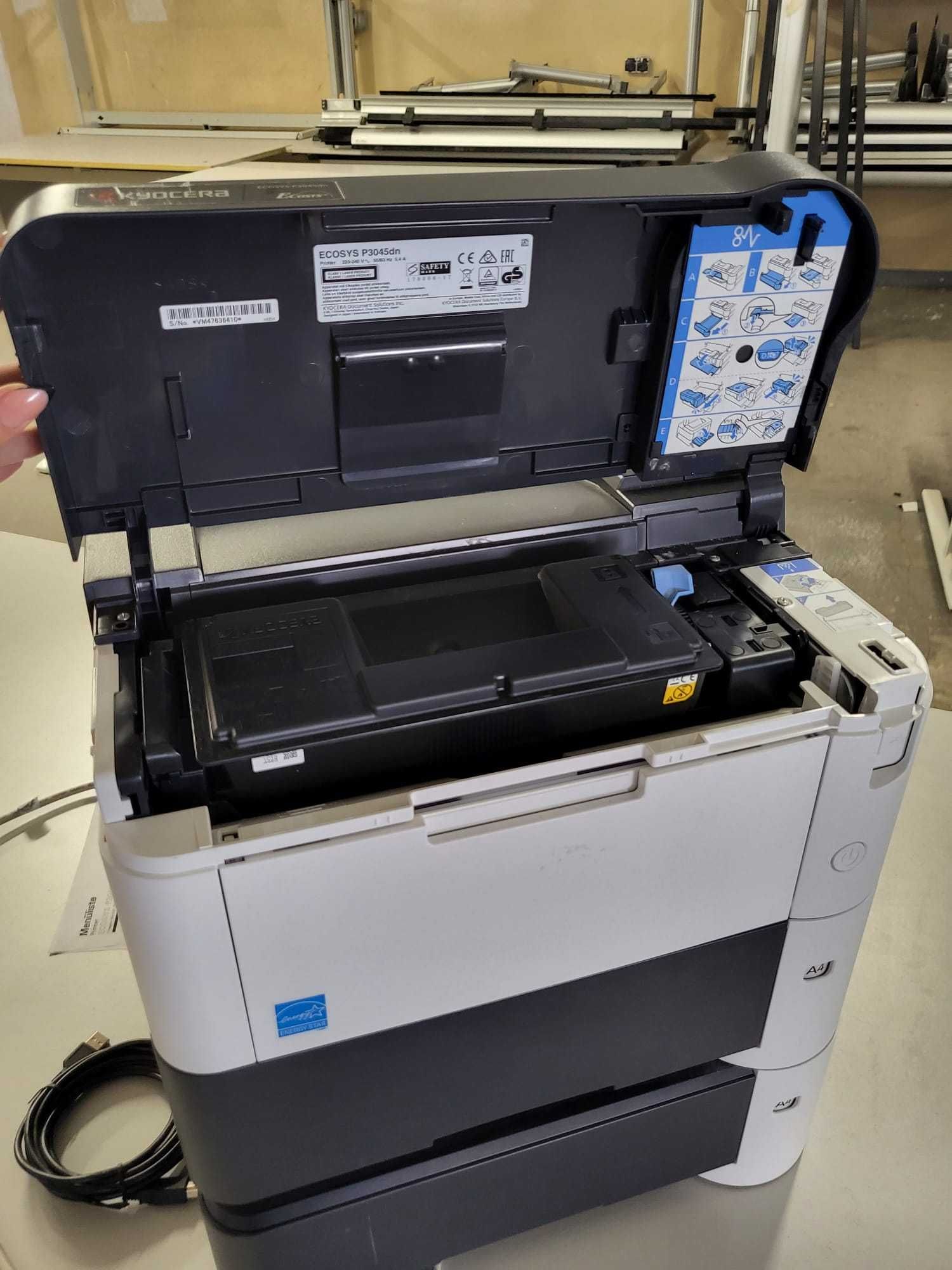 Drukarka jednofunkcyjna laserowa (mono) Kyocera P3045dn