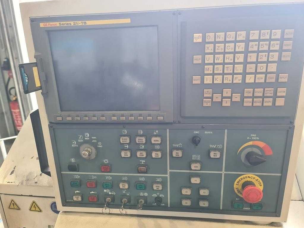 Tokarka CNC ROMI M 420 Rok 2007, Fanuc 21i Manual Guide, Rewolwer