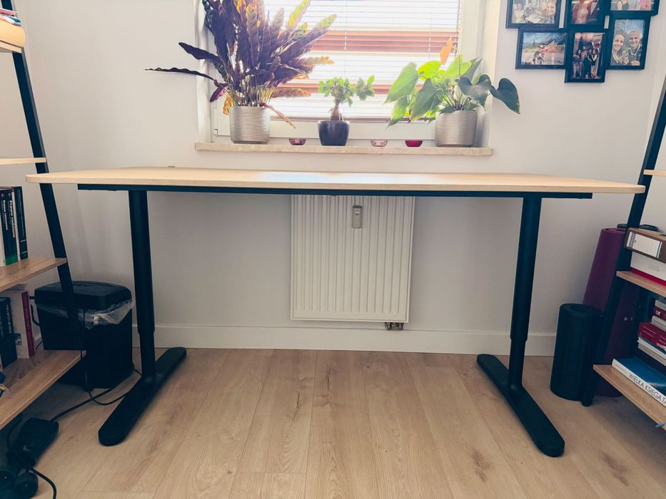 Biurko regulowane 160x80 IKEA