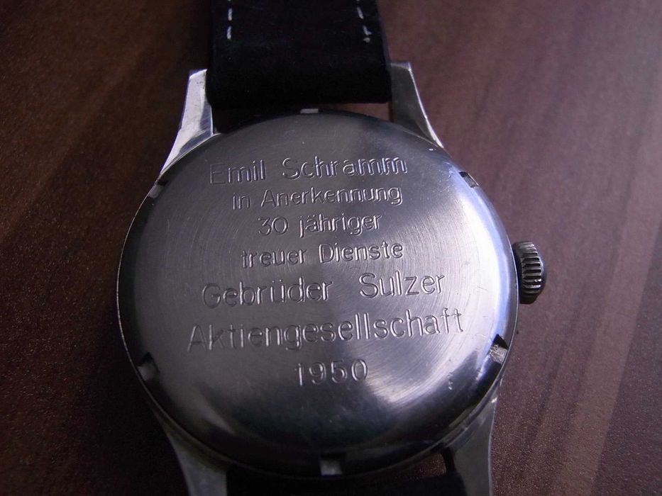 Zegarek ETERNA kaliber: 852 / tzw. "Duży kaliber"/. TOP stan !