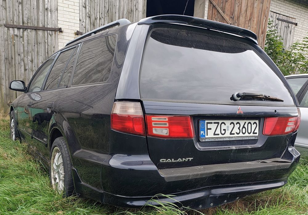 Mitsubishi Avance 2.5 manual części silnik pół oś skóra fotele drzwi